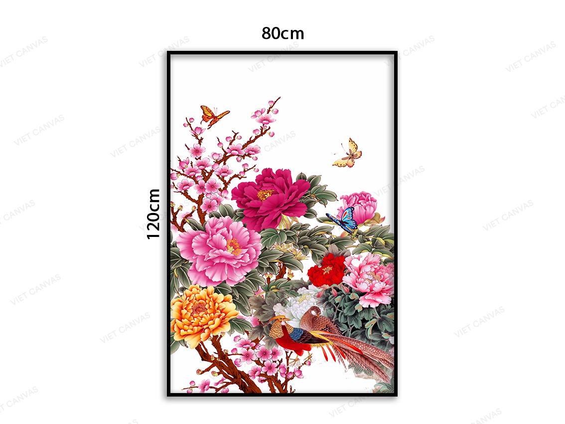 Tranh Rừng Hoa Nở Rộ - VC185