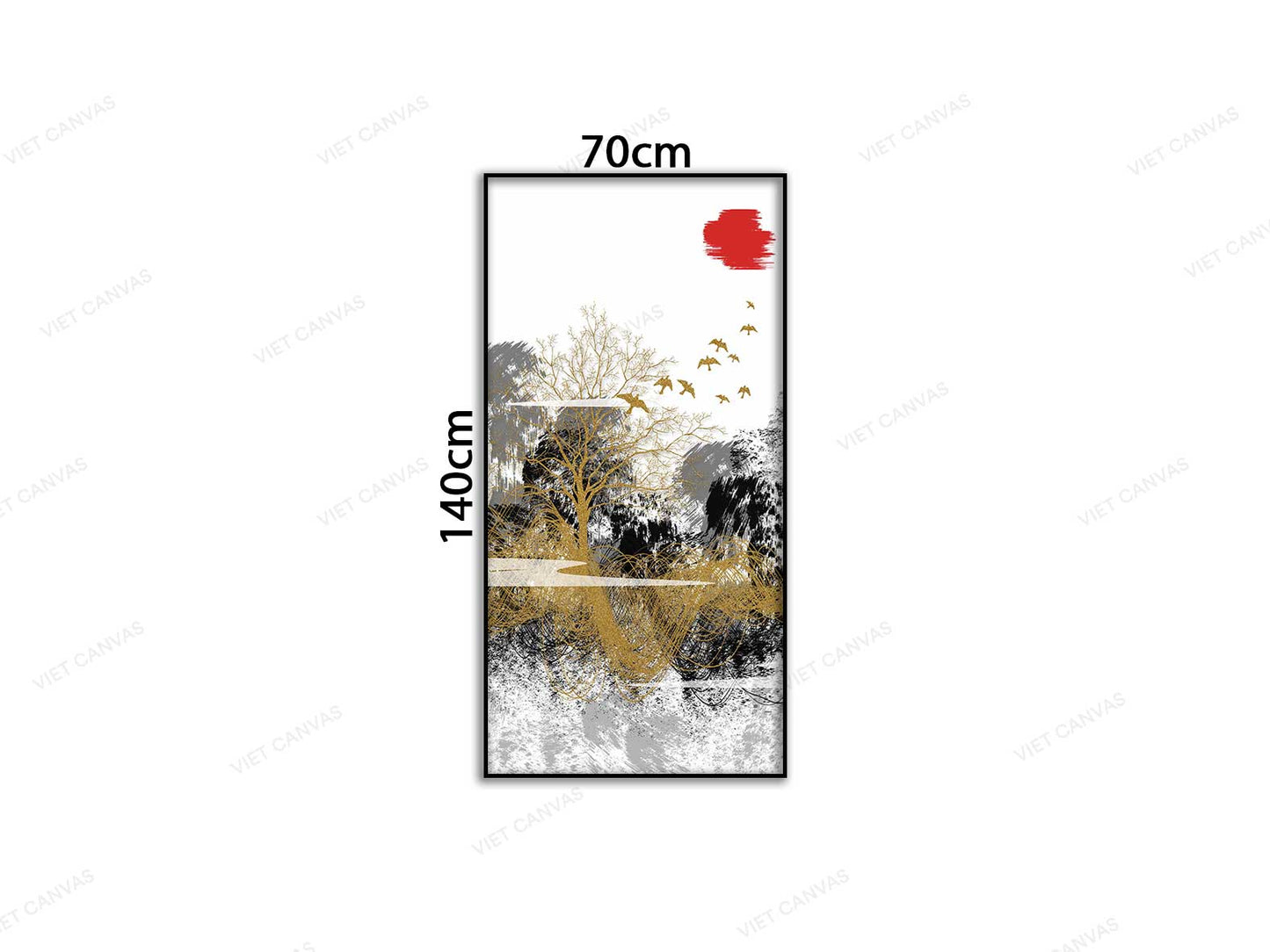 Tranh Chim Én Rời Tổ - VC374