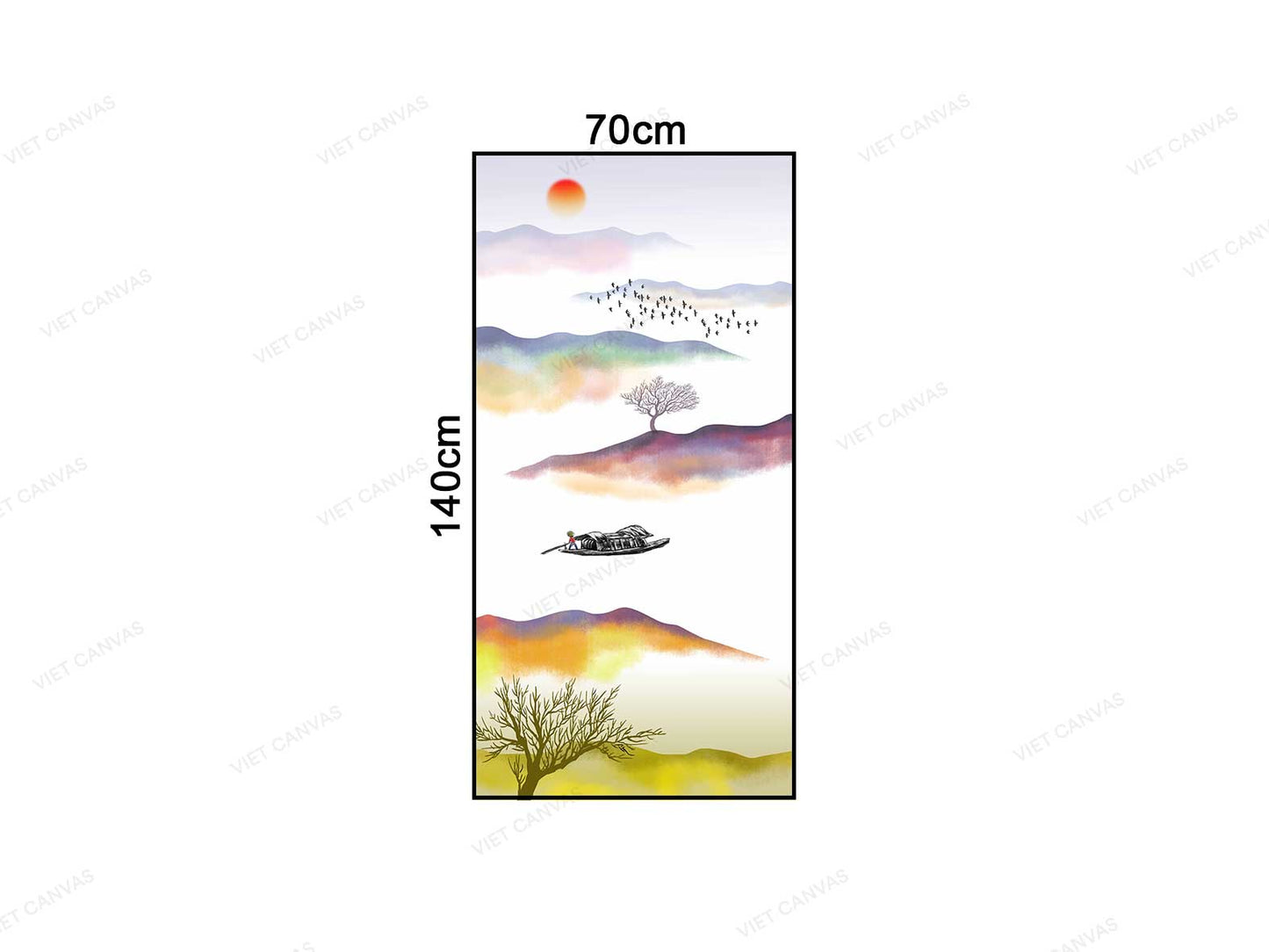 Tranh Phong Cảnh Núi Non - VC585