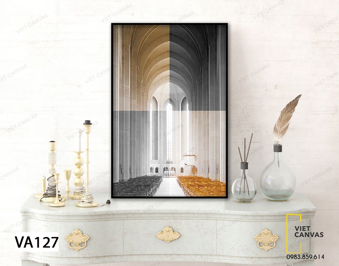 Tranh Nhà Thờ - VA127