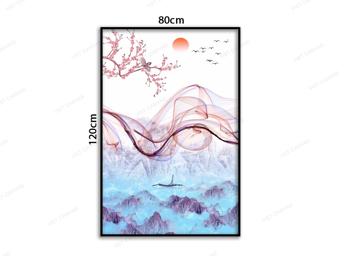 Tranh Hoa Anh Đào Nở Rộ - VC169