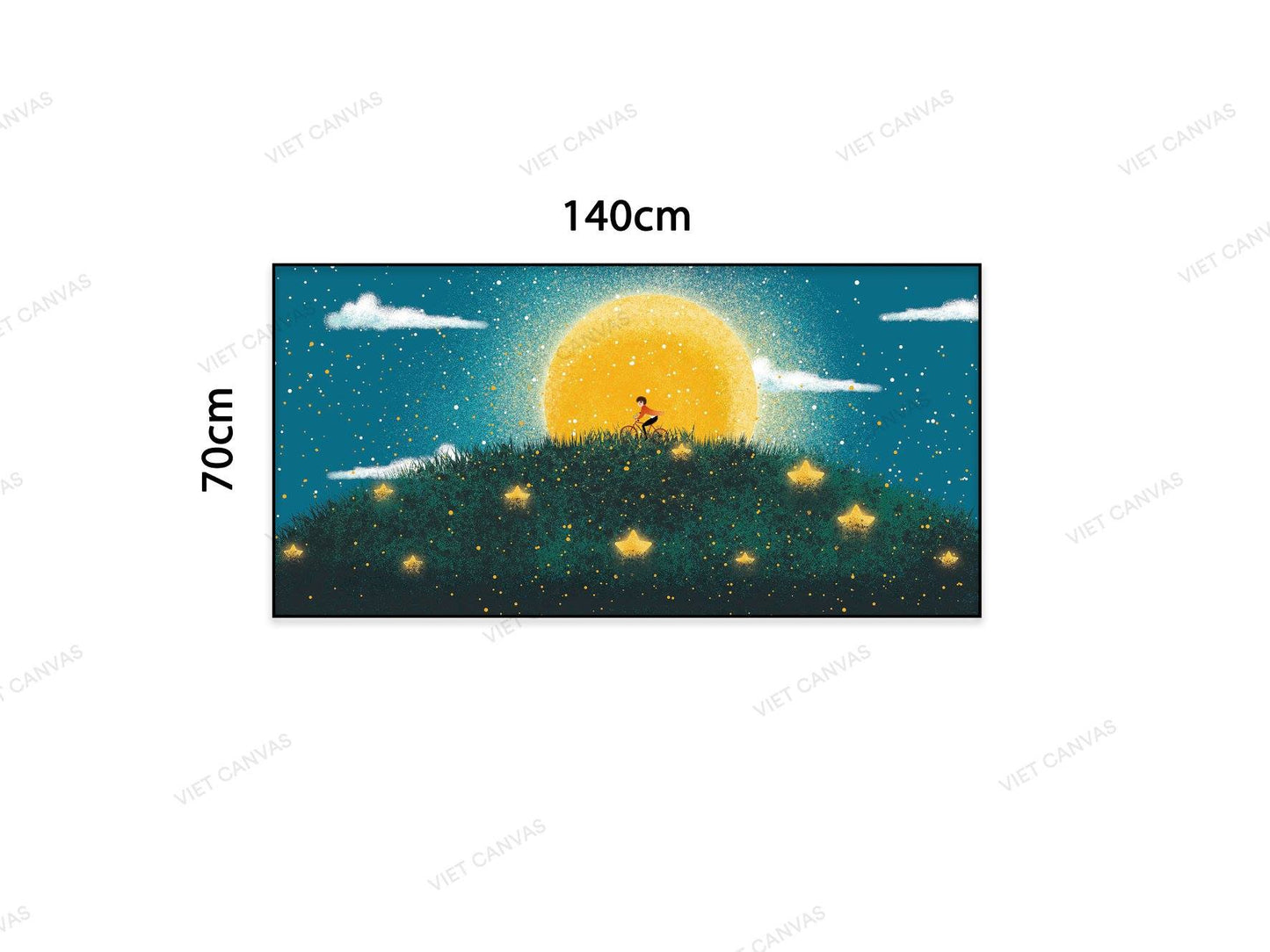 Tranh Chuyến Du Hành Quanh Mặt Trăng - VB317