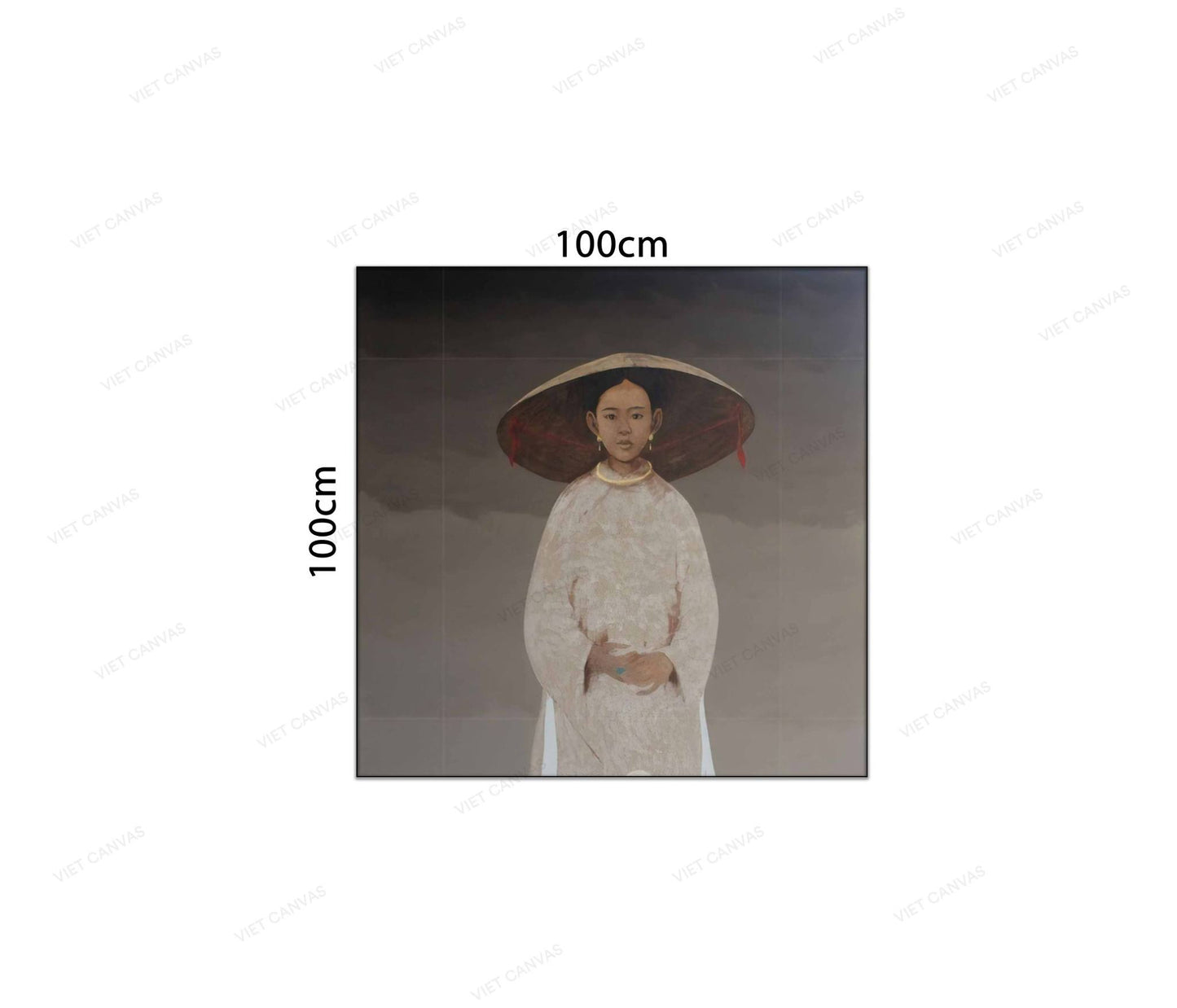 Tranh Vẻ Đẹp Truyền Thống Của Người Phụ Nữ Việt - VC097