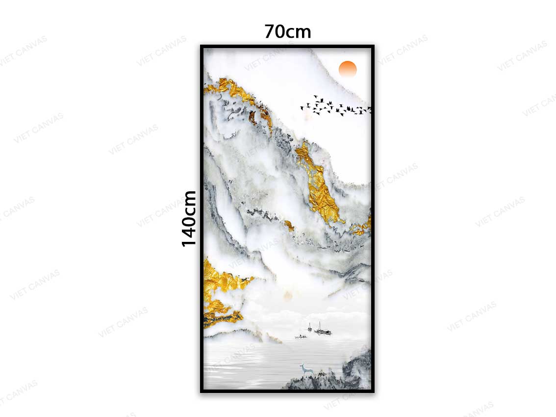 Tranh Núi Rừng Hiểm Trở - VC317