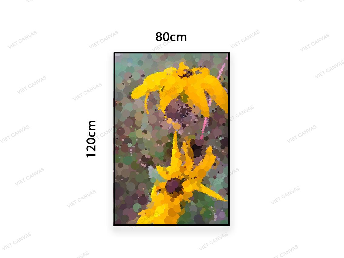 Tranh Hoa Vàng Nở - VB969