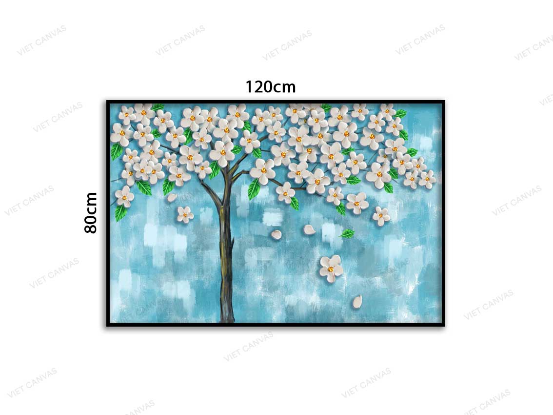 Tranh Hoa Sứ Nở Rộ - VC210