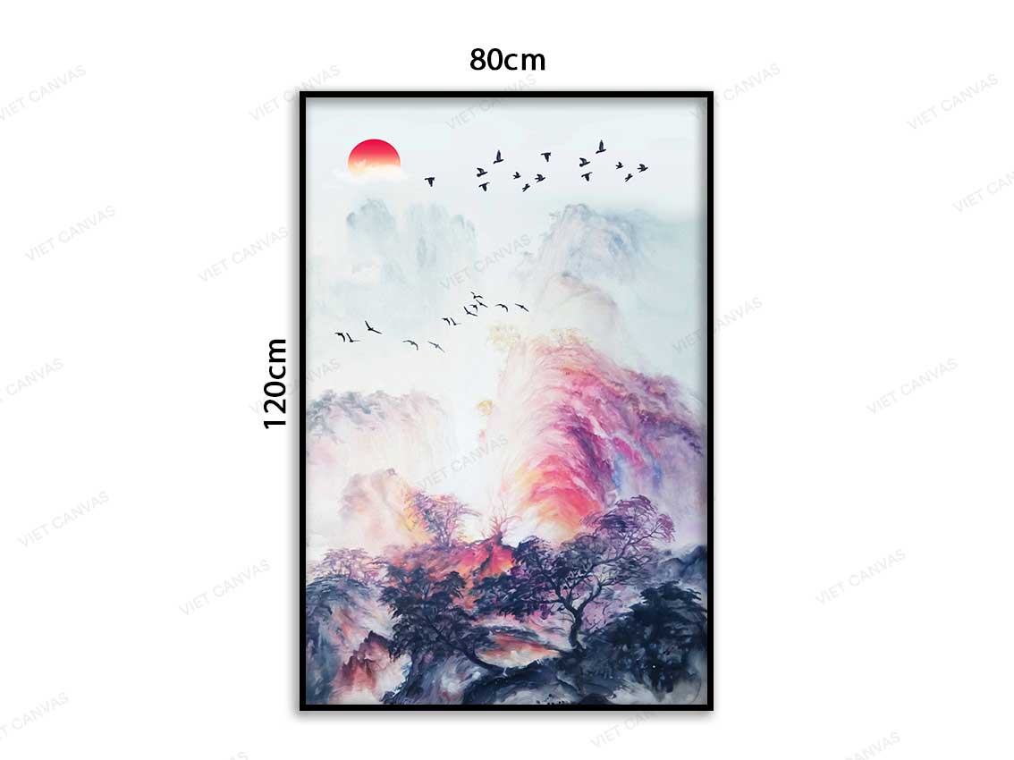 Tranh Núi Non Chiều Xuân - VC263