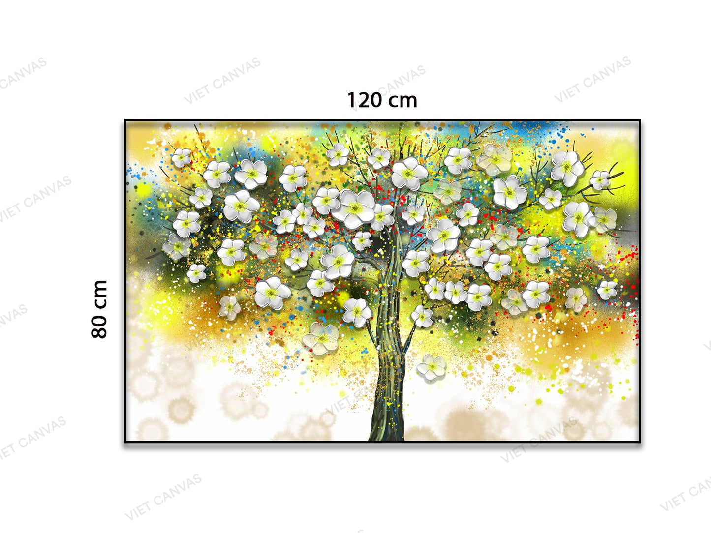 Tranh Cây Nở Hoa - VB717