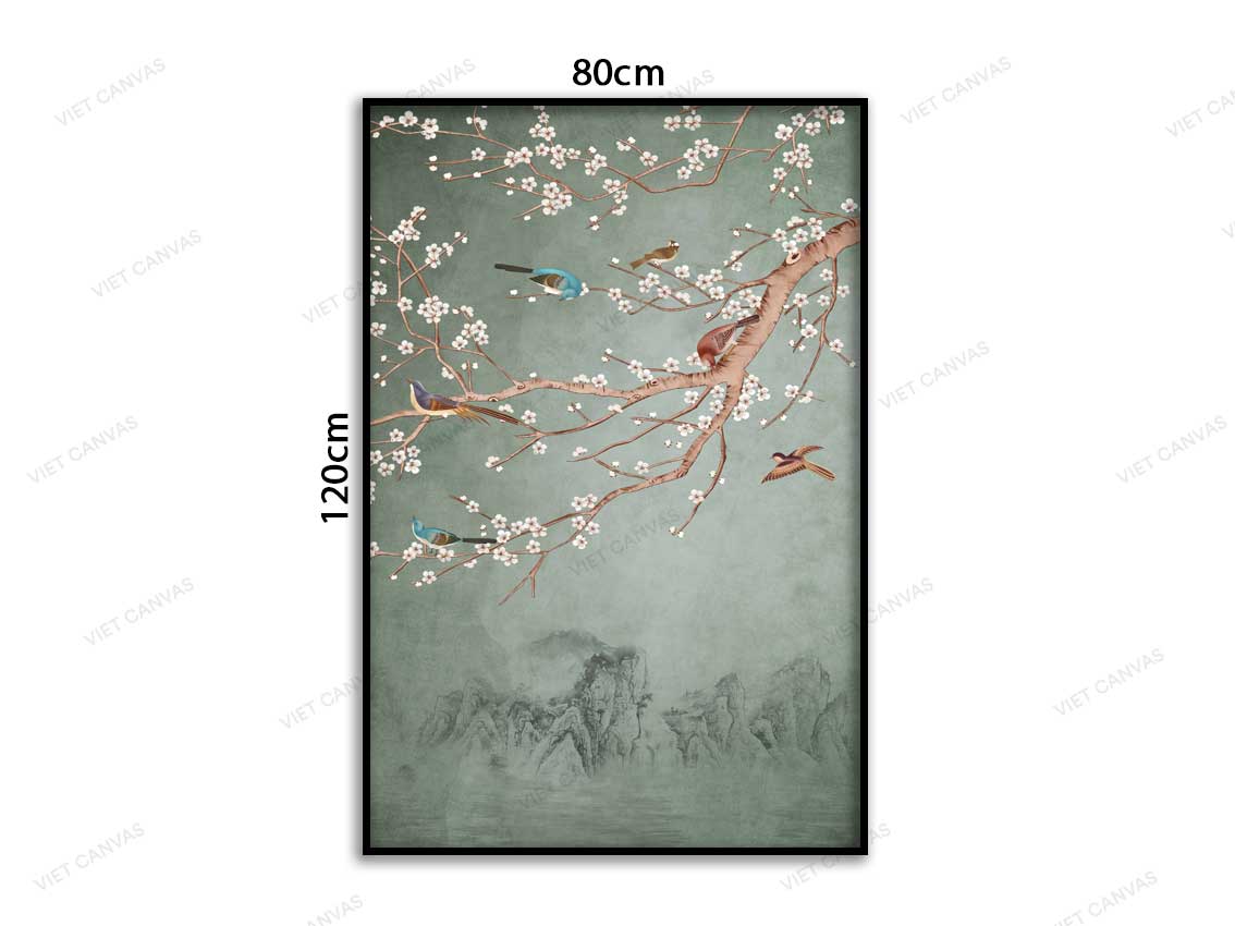 Tranh Oanh Yến Gặp Gỡ Mùa Xuân - VC344
