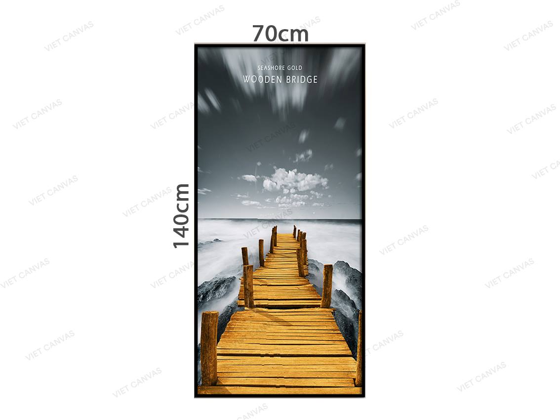 Tranh Cây Cầu Ra Biển - VZ326