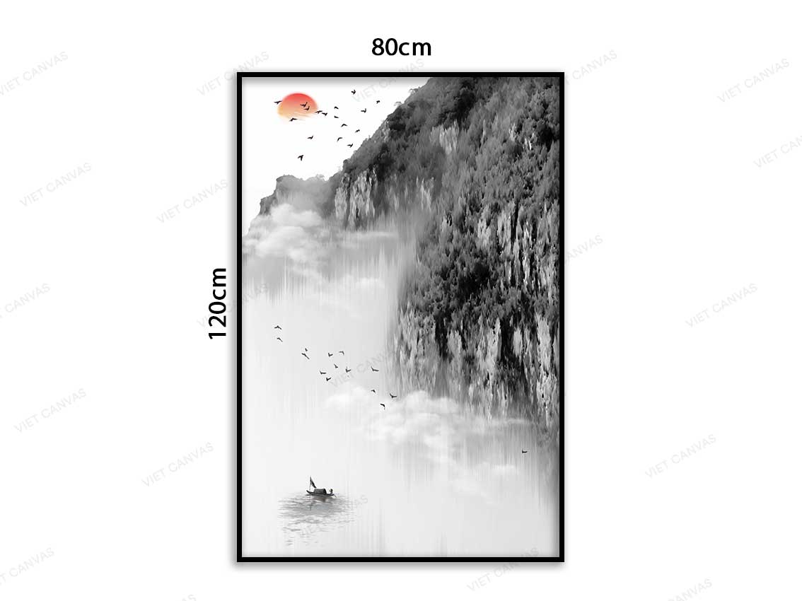 Tranh Con Đò Bé Nhỏ - VC311