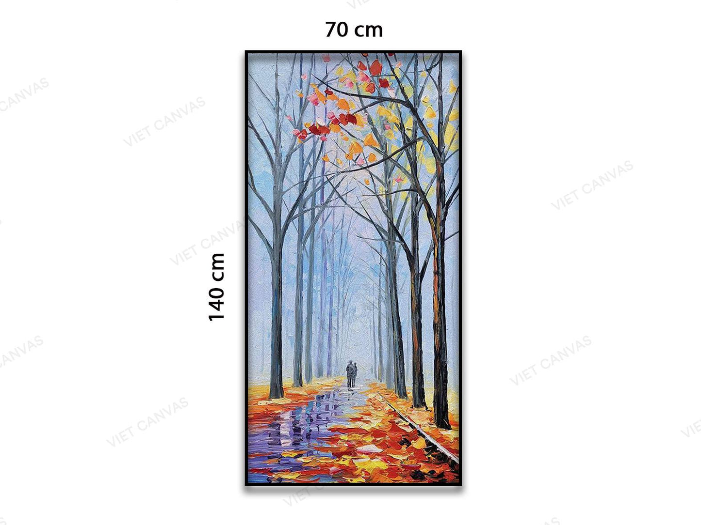 Tranh Con Đường Lá Rụng - VB184