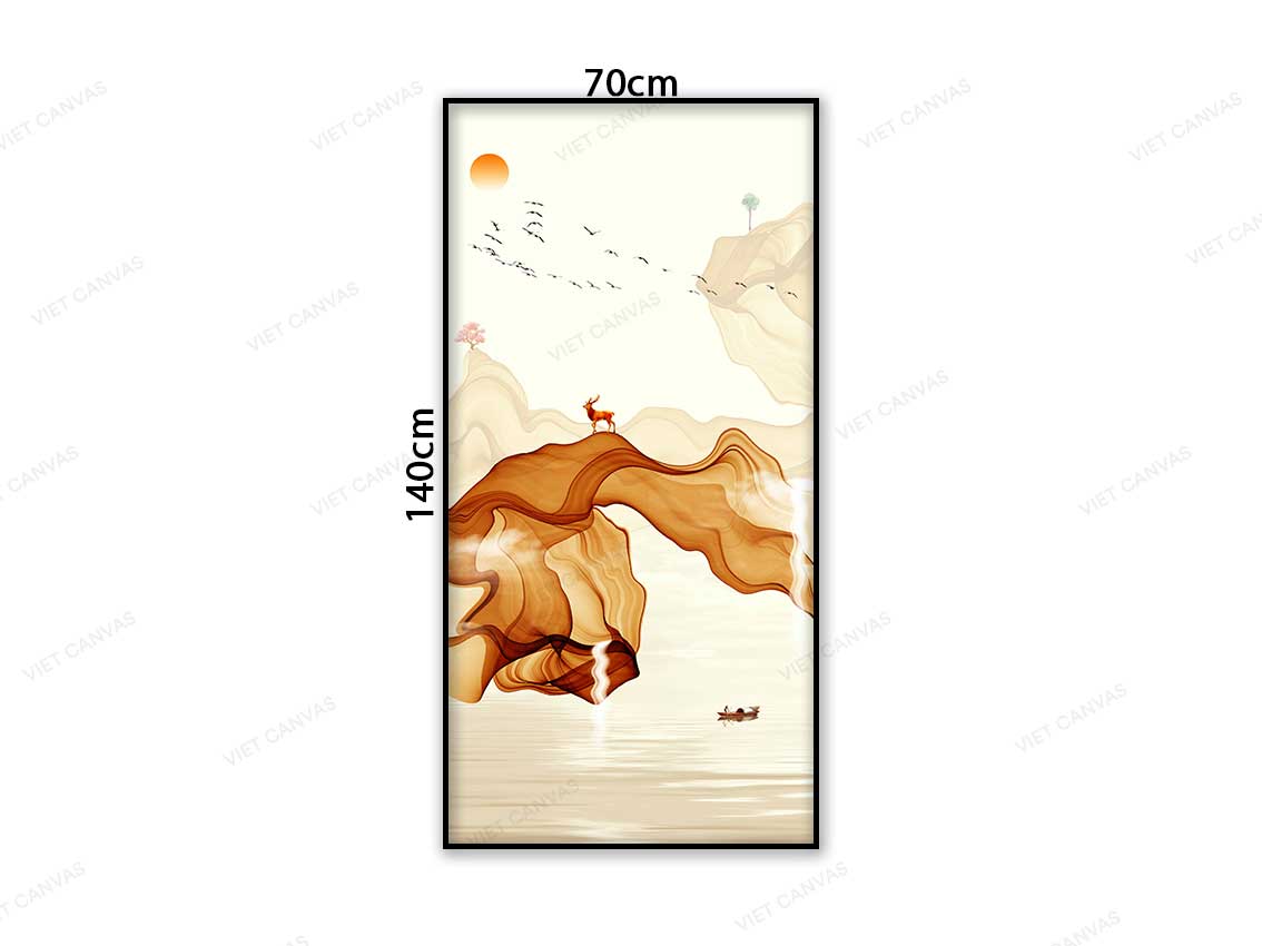 Tranh Chú Hươu Trên Đồi - VC299