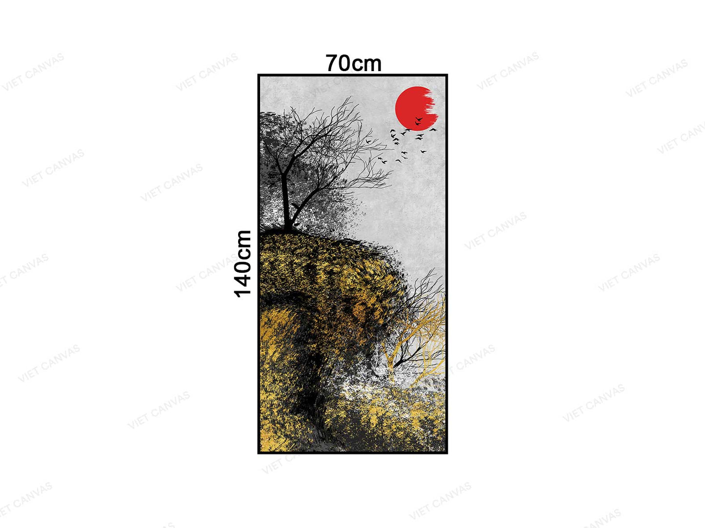 Tranh Cây Khô Cằn Giữa Trời - VC406