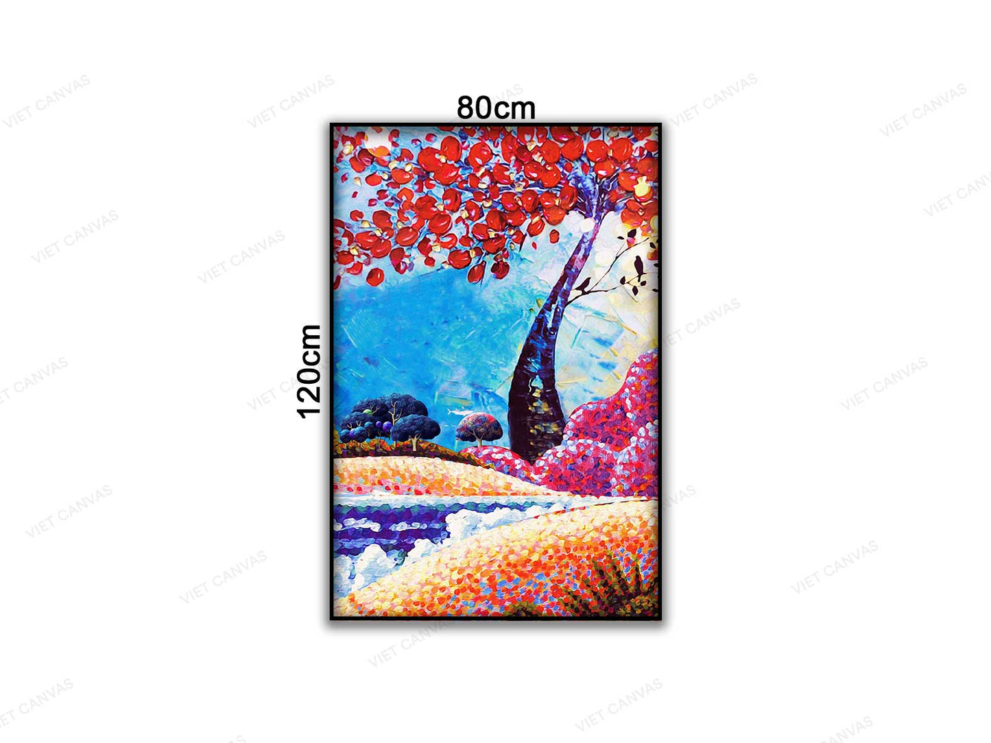 Tranh Rừng Cây Đa Sắc - VC426