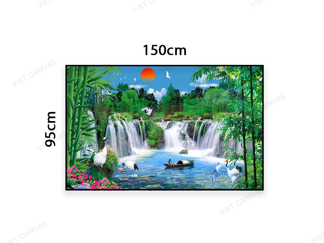 Tranh Non Nước Mây Trôi - VC154