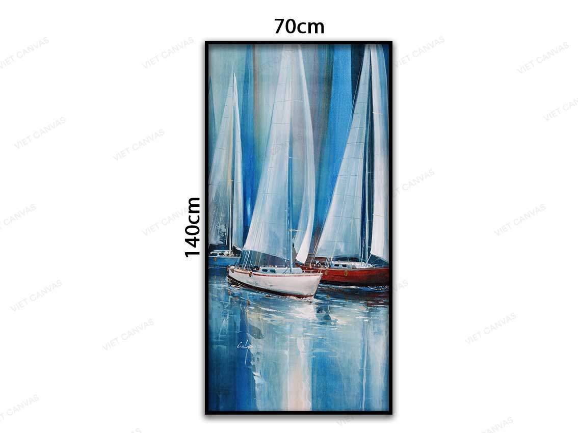 Tranh Những Cánh Buồm Trắng - VC274