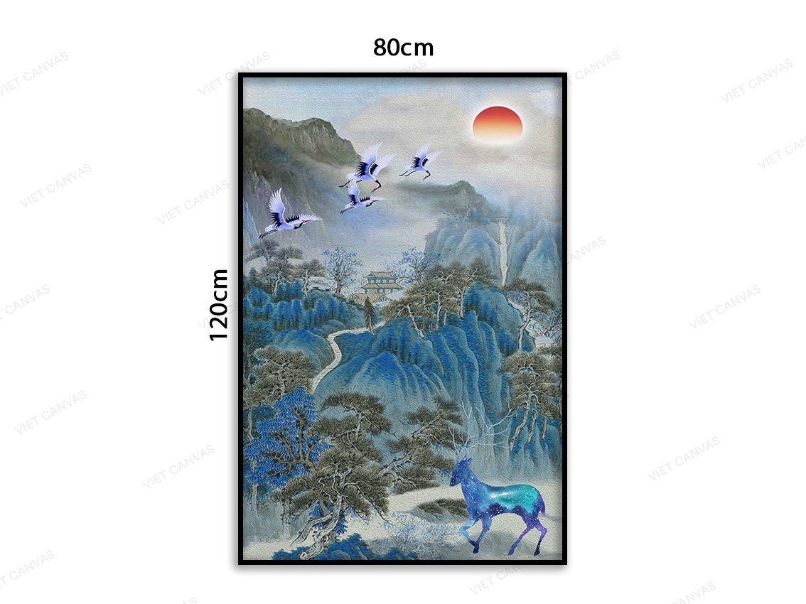 Tranh Núi Non Hữu Tình - VC196