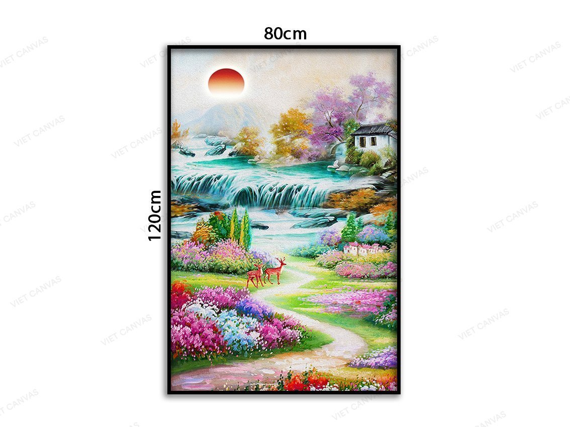 Tranh Khu Vườn Tiên Cảnh - VB213