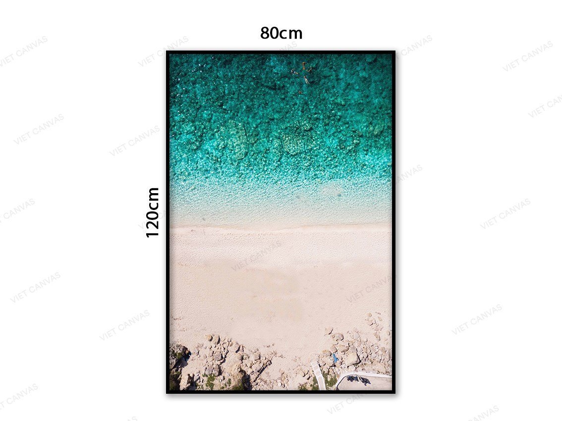 Tranh Bờ Biển Cát Trắng - VB641
