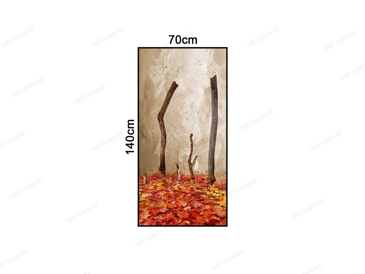 Tranh Cây Khô Trong Rừng Thu - VC413