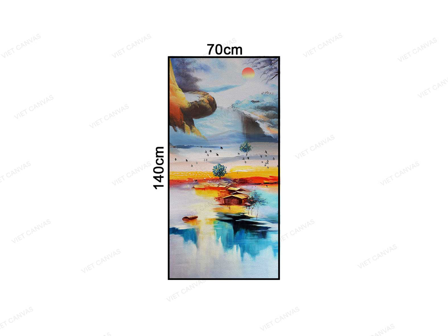Tranh Cảnh Làng Quê - VC466