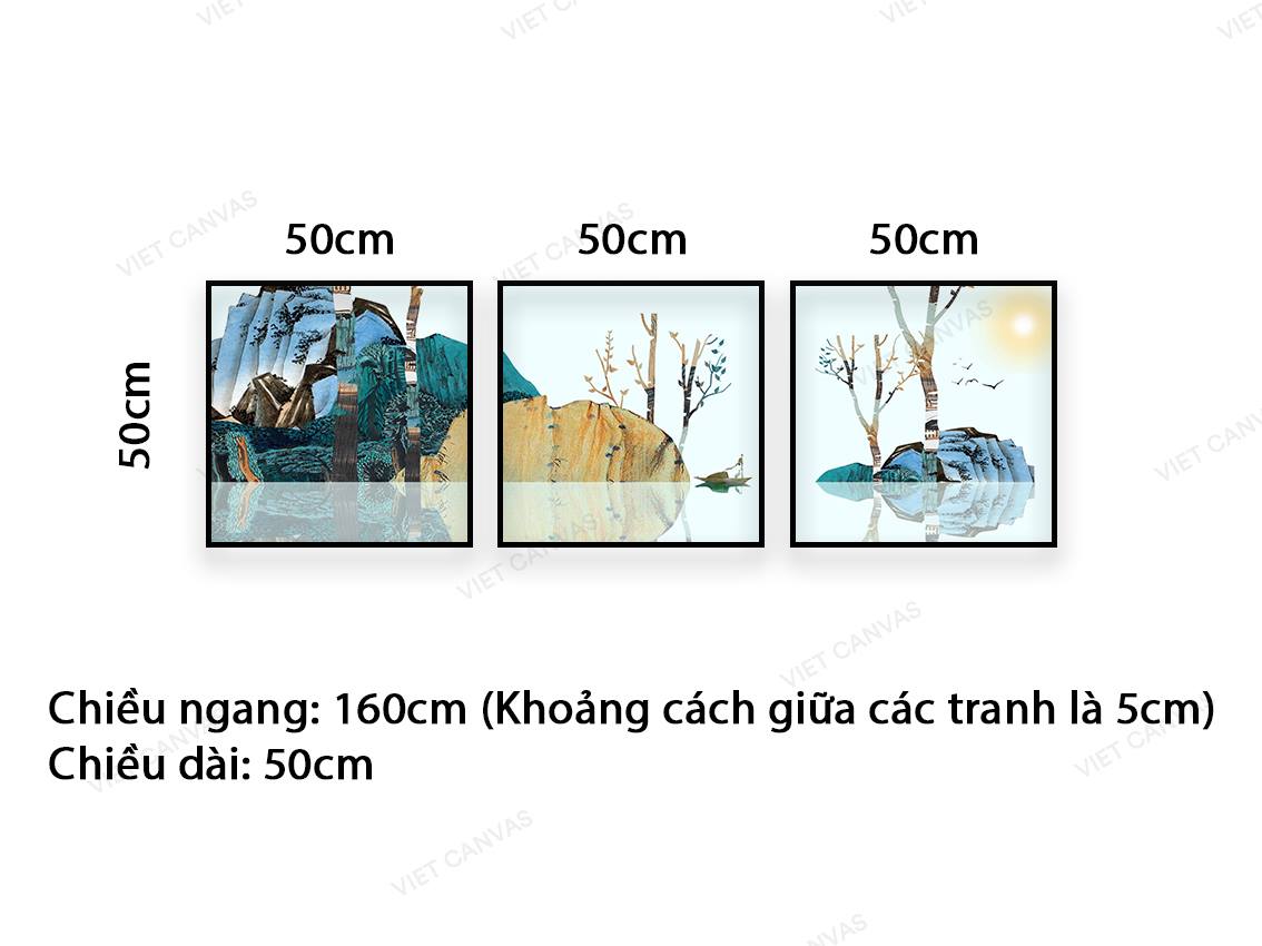 Bộ 3 Tranh Bình Yên - VC935