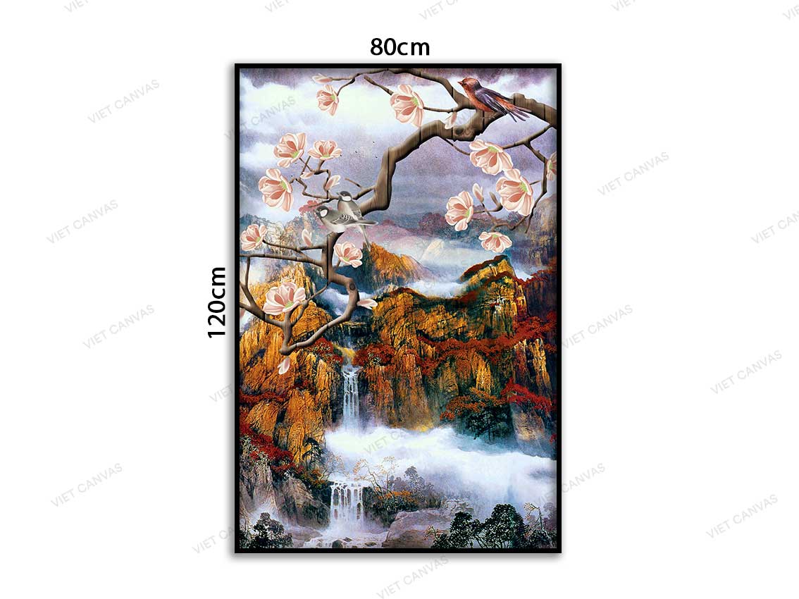 Tranh Sự Hùng Vĩ Của Nước Non - VB022