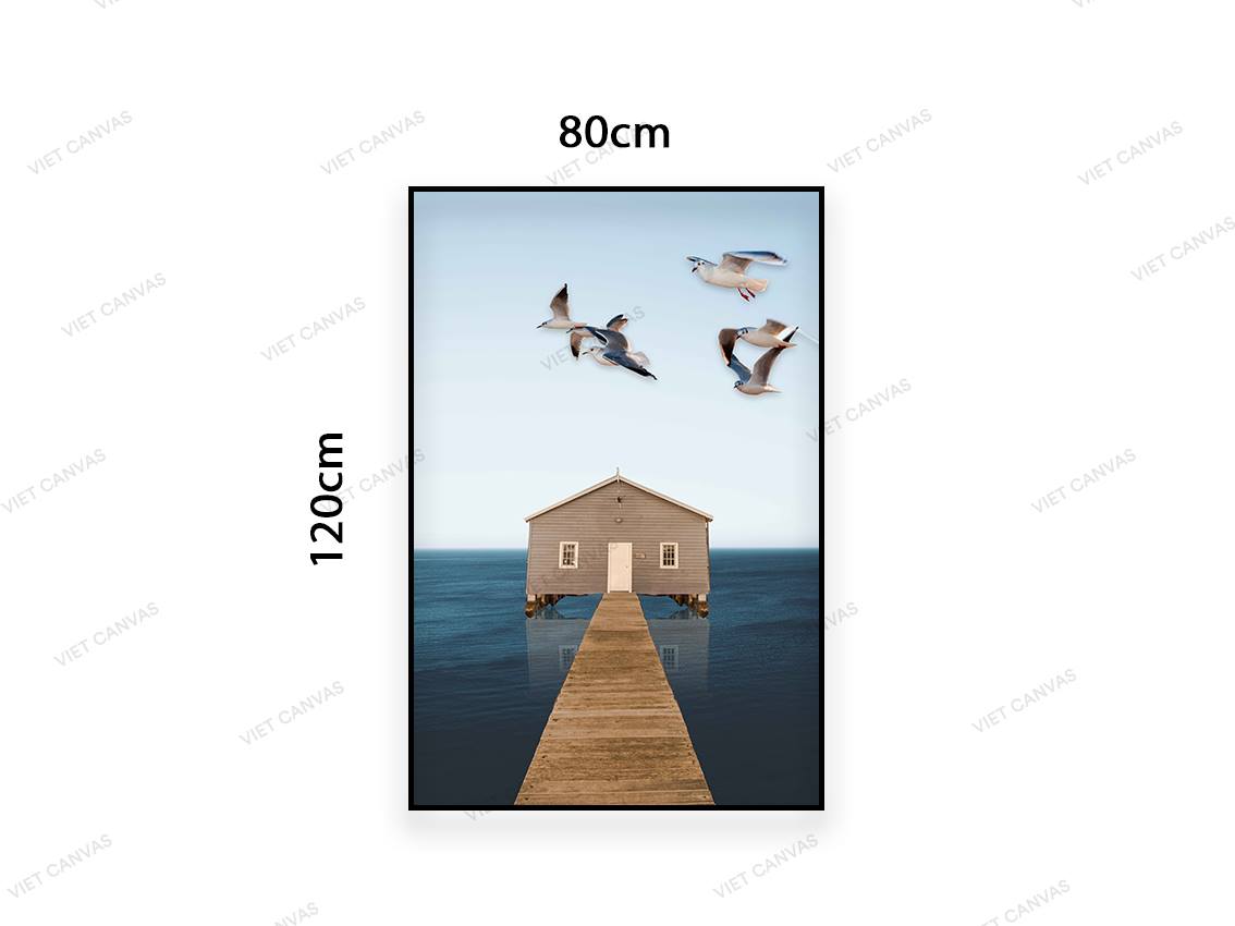 Tranh Hải Âu Bay Lượn - VC708