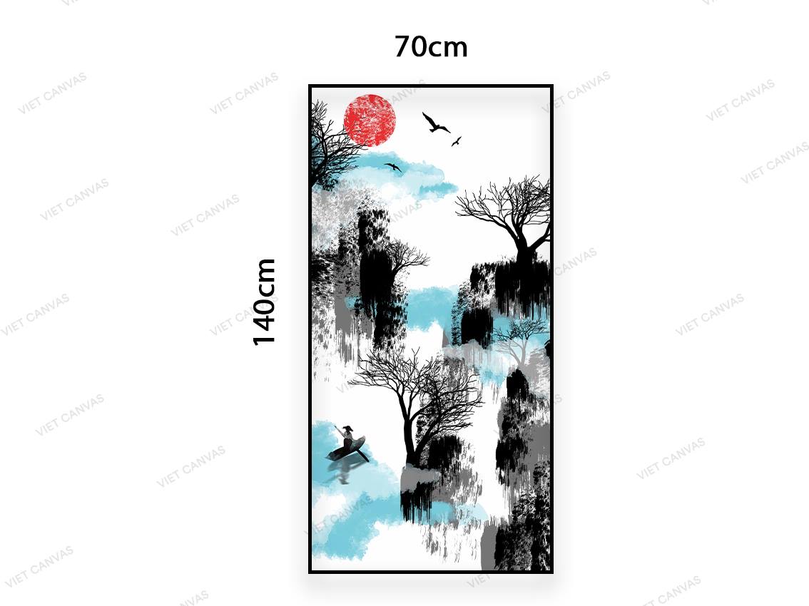 Tranh Sơn Thủy Hữu Tình - VC790