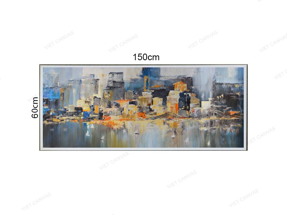 Tranh Thành Phố Trừu Tượng - VZ523.2
