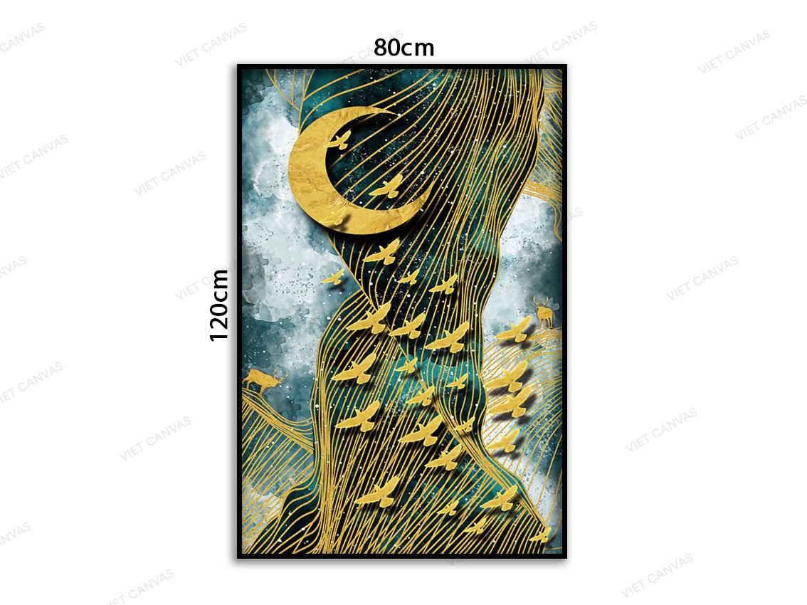 Tranh Những Cánh Chim Trong Ánh Trăng - VB902