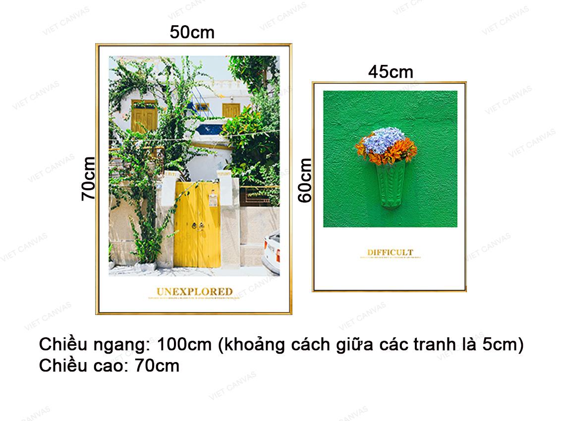 Bộ 2 Tranh Khung Cảnh Yên Tĩnh - VZ060.2