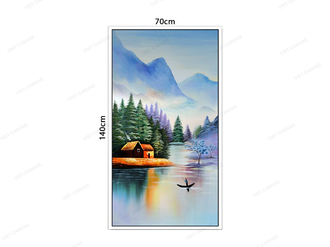 Tranh Thiên Nhiên Non Nước Yên Bình - VZ500