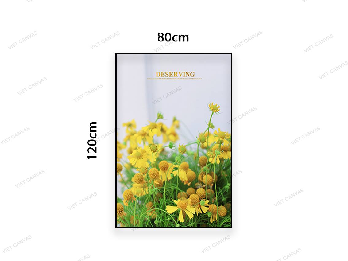 Tranh Những Cánh Hoa Vàng Rực Rỡ - VZ060.4