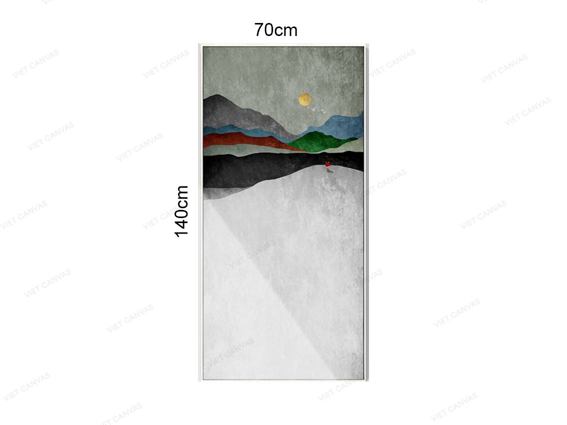 Tranh Núi Trập Trùng - VZ854
