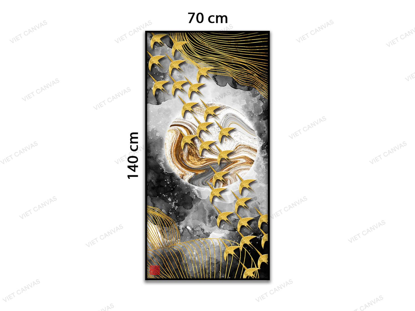 Tranh Những Cánh Chim Hoang Dã - VB900