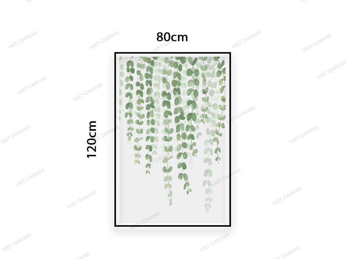 Tranh Lá Xanh - VZ054.3