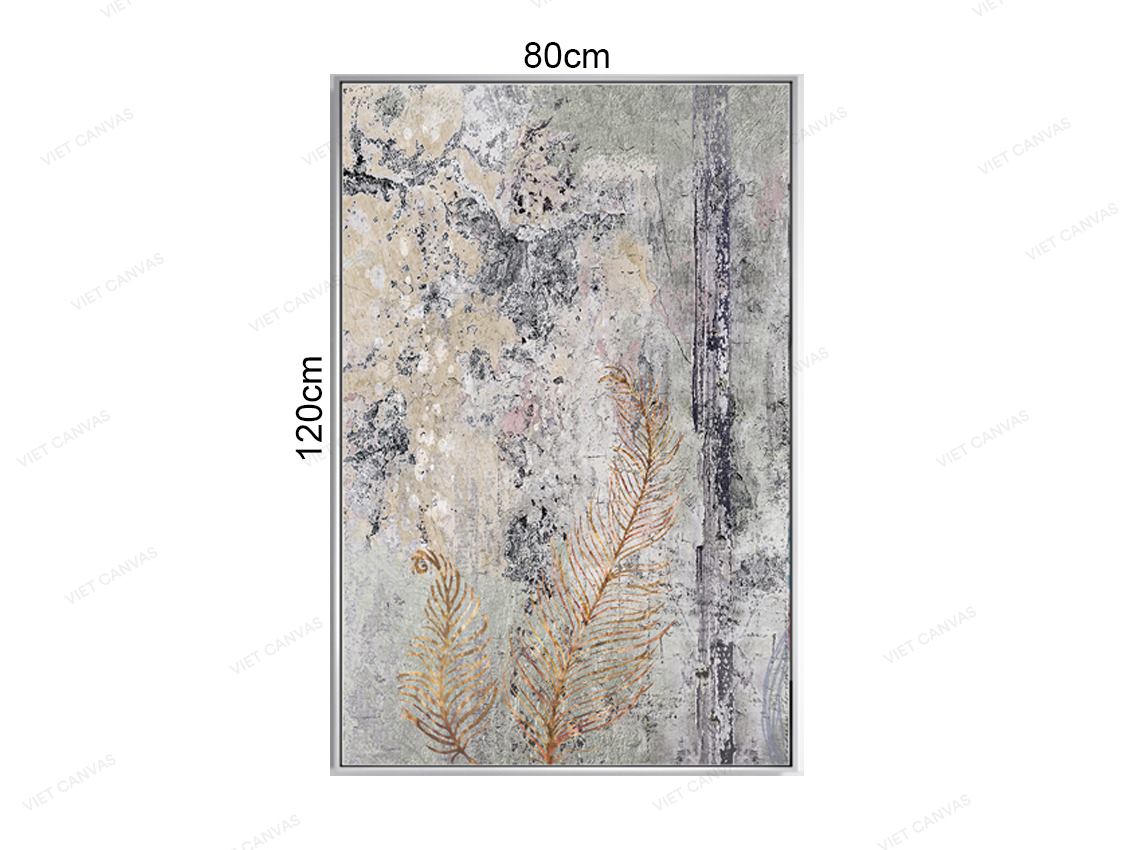 Tranh Hai Chiếc Lá Vàng - VZ820