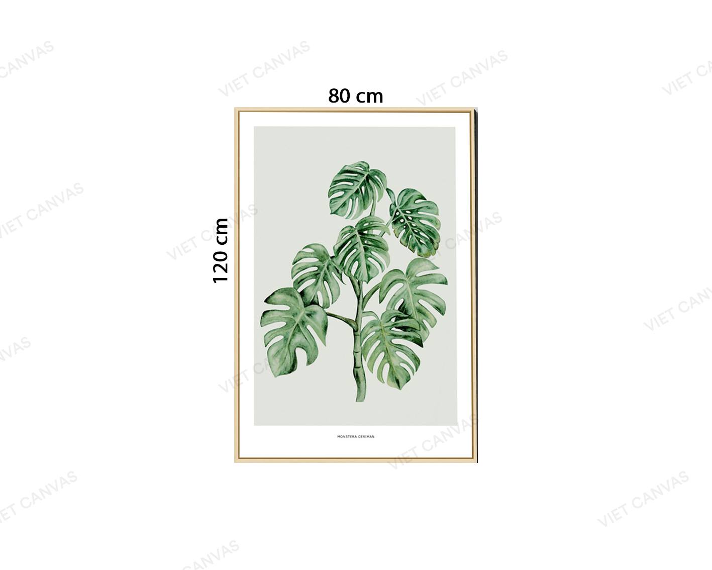 Tranh Cành Lá Xanh - VZ874.4