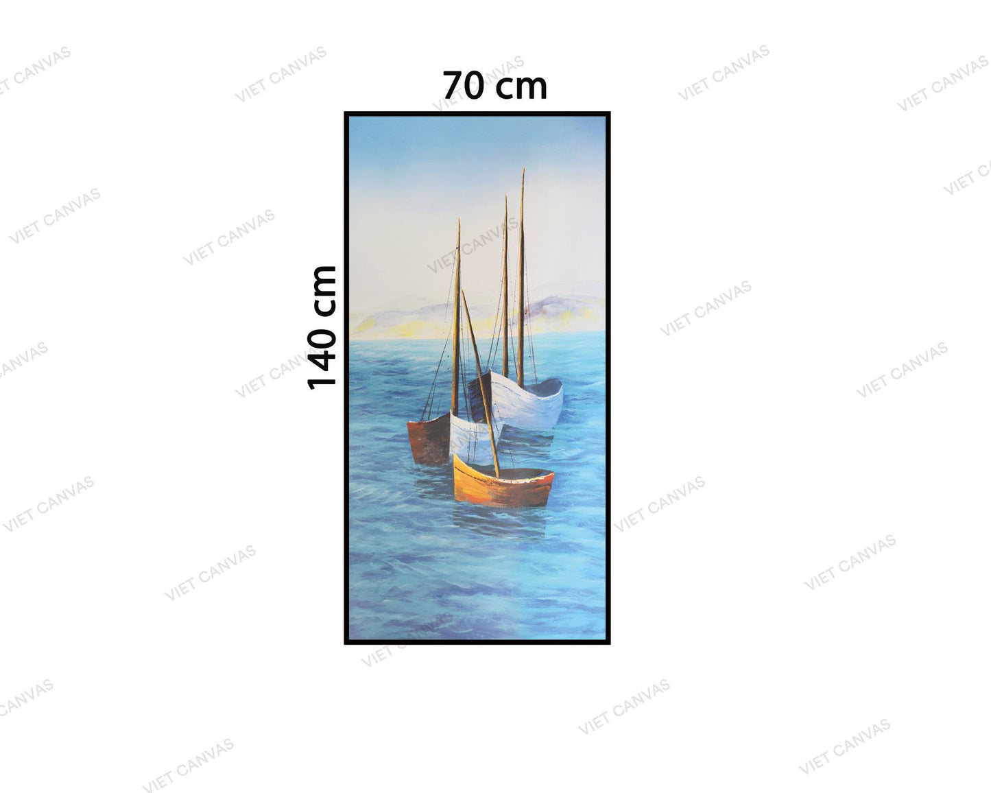 Tranh Chiếc Thuyền Ngoài Khơi - VZ312