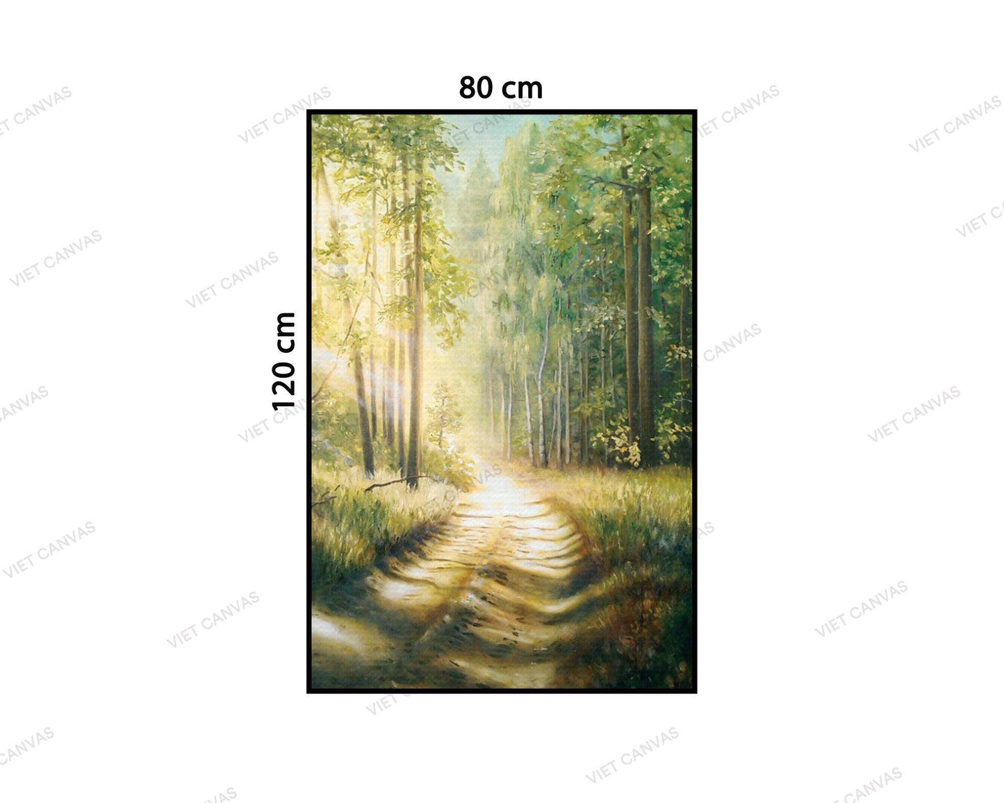 Tranh Con Đường Vắng - VZ614