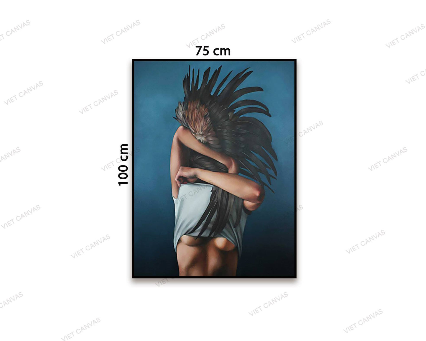 Tranh Cô Gái Ấn Tượng - VZ269