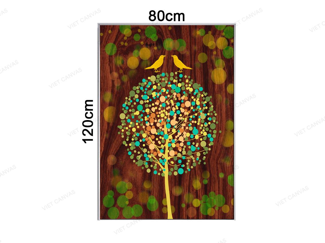 Tranh Đôi Chim Tâm Tình Cùng Nhau - VZ850