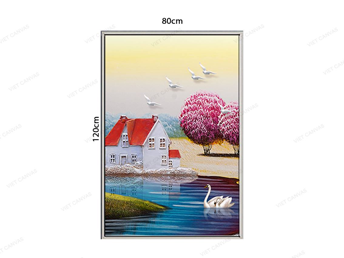 Tranh Ngôi Làng Nhỏ - VZ494.2