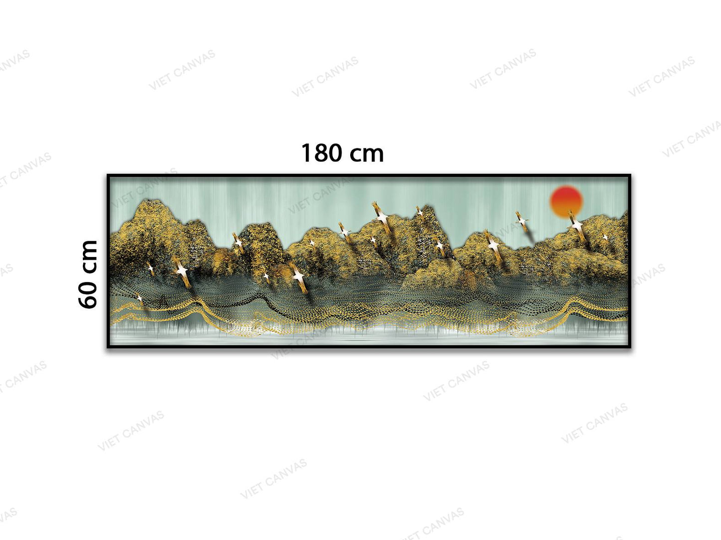 Tranh Đồi Núi Hiểm Trở - VD277