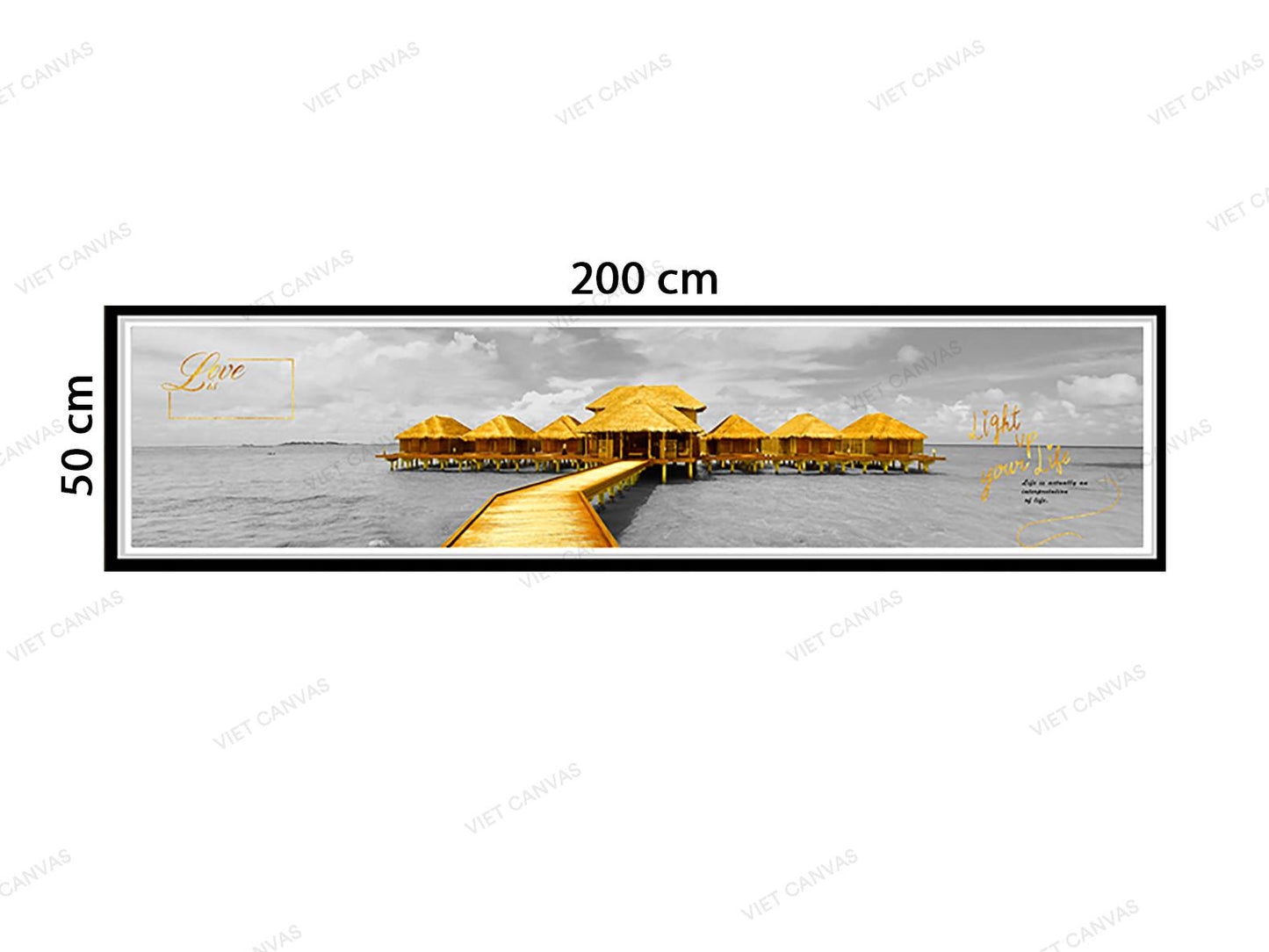 Tranh Thiên Đường Trên Biển - VZ353