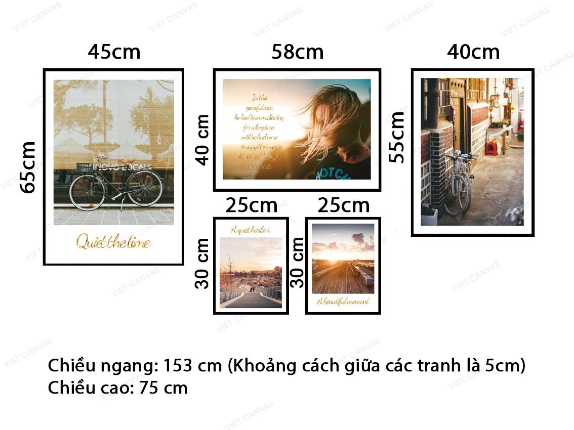 Bộ 5 Tranh Cuộc Sống Của Chúng Ta - VZ990