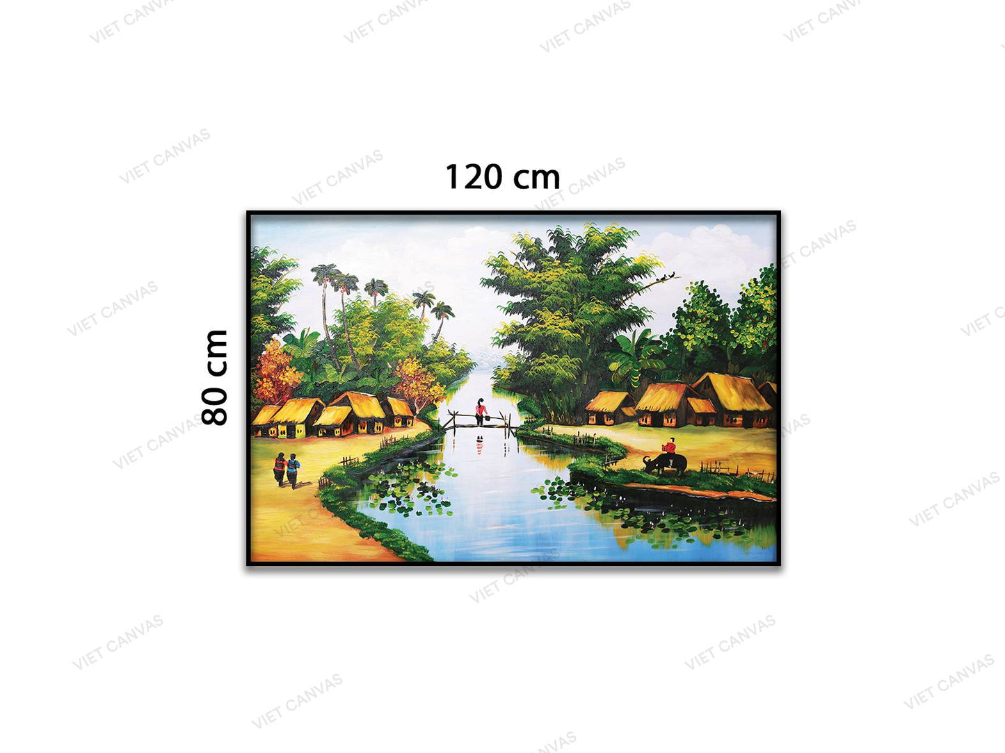 Tranh Chiều Quê - VD214