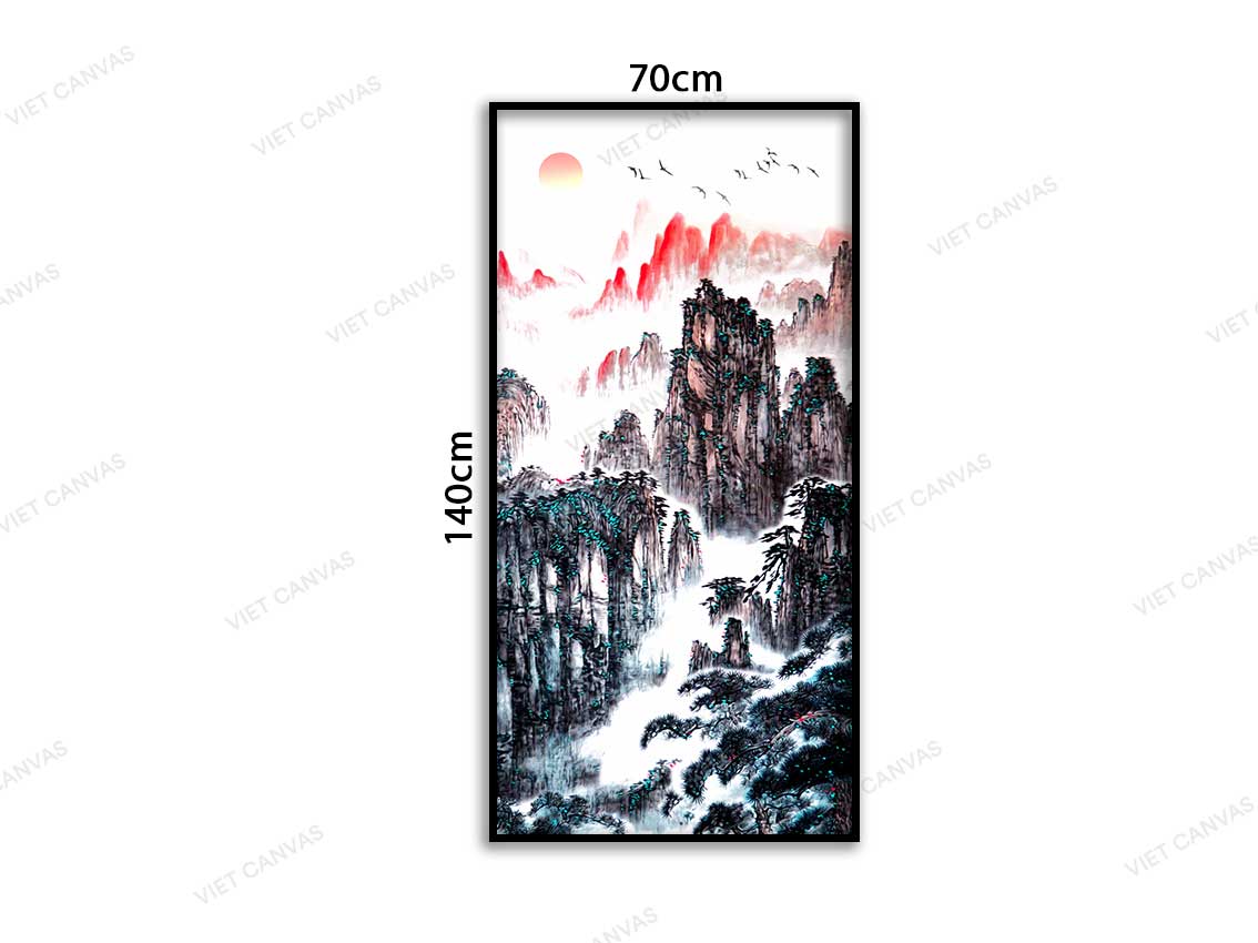 Tranh Rừng Núi Hoang Dã - VD012